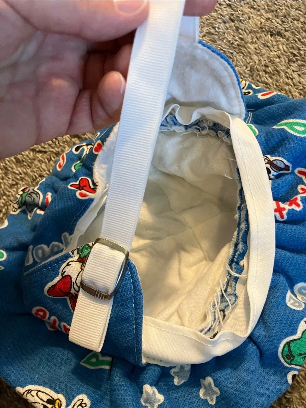 Vintage 1984 Disney Infant Sun Hat